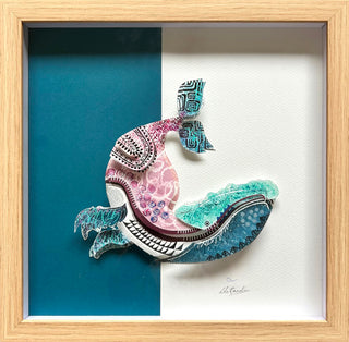 Whale - Framed