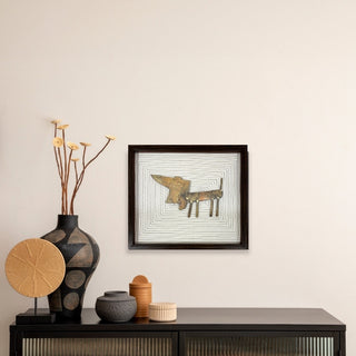 Metal Caricature - Hound (Framed)