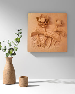 Lotus Pond 4 Wall Plate