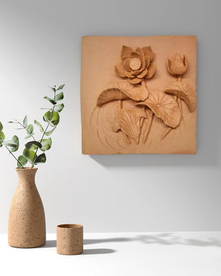 Lotus Pond 6 Wall Plate