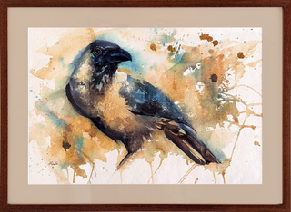 House Crow - Framed
