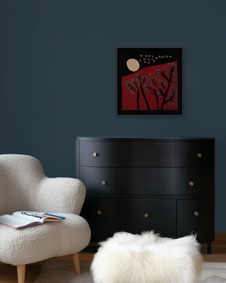 Night forest - Framed
