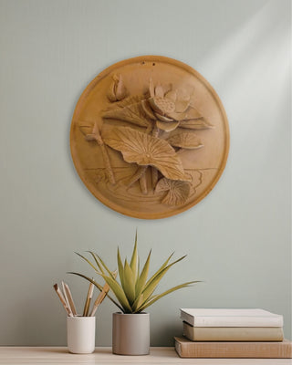 Lotus Bloom Wall Plate