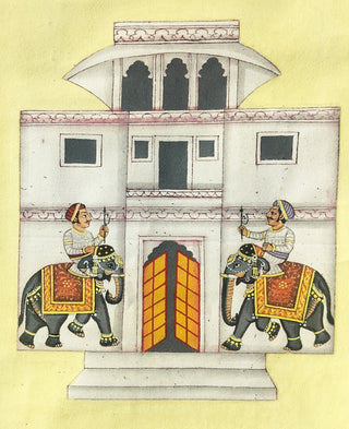 Nathdwara: Gates of the Lord (Butter Yellow)