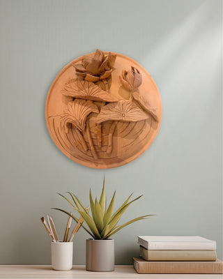 Lotus Pond Wall Plate