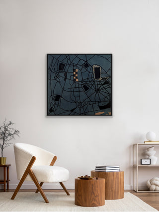 Roads And Urban Spaces - Framed