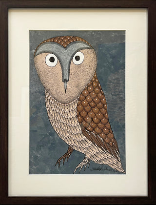 The Owl - Framed