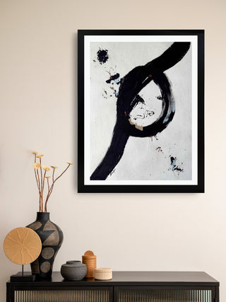 Recognizing the loop - Painting by Shibani Nayak (Framed)