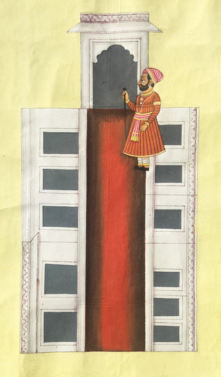 Nathdwara: Gates of the Lord (Butter Yellow)