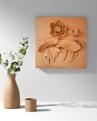 Lotus Pond 3 Wall Plate