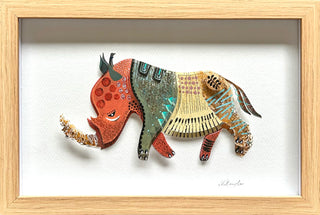 Rhinoceros - Framed