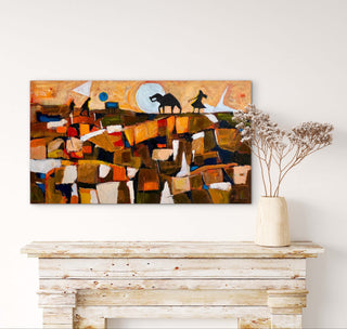 Scratching the Surface - Framed