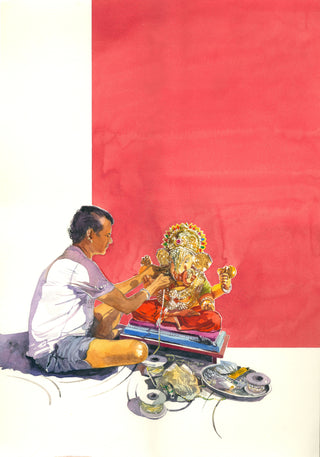 Of Clay and Petals - Set of 3 (Framed)