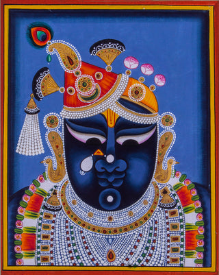 Shrinathji Face Grey