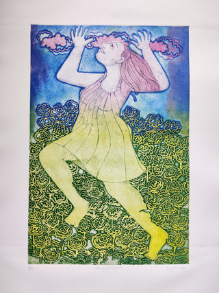 Spring Lady - Framed