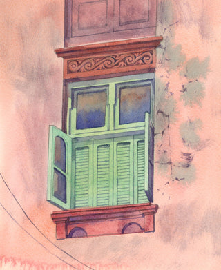 Through Old Frames - Set of 12 (Framed)