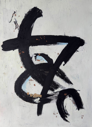 Stillness in movement - Painting by Shibani Nayak (Framed)
