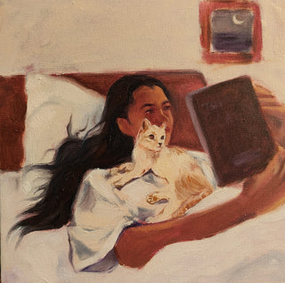 Stories In Warm Light - Framed